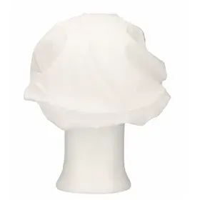 CMT Haarnet met Klep Universeel Polyester Katoen Wit One size