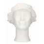 CMT Hairnet with Flap Universal Polyester Cotton White One size