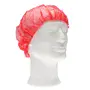 CMT Hair Net - Bouffant Cap PP Non Woven Red Size M 50cm