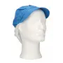CMT Peaked Cap and Hair Catcher Polyester Cotton Light Blue Size XL