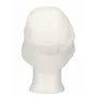 CMT Peaked Cap and Hair Catcher Polyester Cotton White Size L