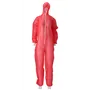 CMT Coverall PP Non Woven met Ritssluiting Rood Maat XL -Horecavoordeel.com-