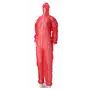 CMT Coverall PP Non Woven met Ritssluiting Rood Maat XL