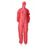 CMT Coverall PP Non Woven with Zipper Red Size M -Horecavoordeel.com-