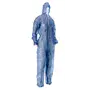 CMT Coverall Non Woven met PE Coating en Ritssluiting Blauw Maat XXL