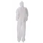 CMT Coverall PP Non Woven Lichtgewicht met Ritssluiting Wit Maat M