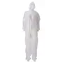 CMT Coverall PP Non Woven Lichtgewicht met Ritssluiting Wit Maat XXL -Horecavoordeel.com-