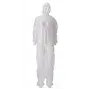 CMT Coverall PP Non Woven Lichtgewicht met Ritssluiting Wit Maat L -Horecavoordeel.com-