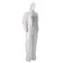 CMT Coverall Non Woven met PE Coating en Ritssluiting Wit Maat XL