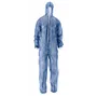 CMT Coverall Non Woven with PE Coating and Zipper Blue Size XL