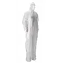 CMT Coverall Non Woven with PE Coating and Zipper White Size XXL