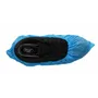 CMT Shoe Cover Roughened CPE 75my Blue Size 36-46