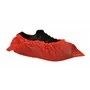 CMT Schoenovertrek Geruwd CPE 75my Rood Maat 36-46