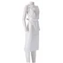 CMT Apron on Block Roughened PE 20my White 125x80cm