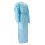 CMT Apron Roughened CPE Long Sleeve with Thumb Grip 30my Blue 140x120-190cm