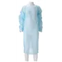 CMT Apron Roughened CPE Long Sleeve with Thumb Grip 30my Blue 115x105-190cm
