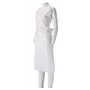 CMT Apron Roughened PE 25my White 125x80cm