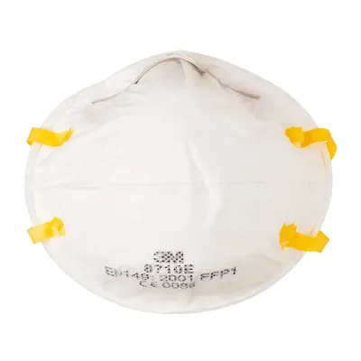 3M 8710 FFP1 Stofmasker Zonder Ventiel - Bolle Vorm