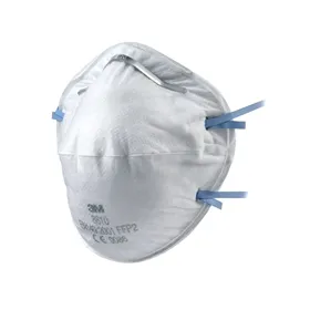 3M 8810 FFP2 Stofmasker Zonder Ventiel - Bolle Vorm