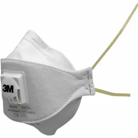 3M Aura 9312+ FFP1 Stofmasker met Ventiel - 3-Paneel Design