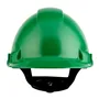 3M G3000NUV Veiligheidshelm Groen - Ventilatie, Uvicator Sensor & Draaibaar Hoofdharnas