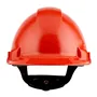 3M G3000NUV Veiligheidshelm Rood - Ventilatie, Uvicator Sensor & Draaibaar Hoofdharnas