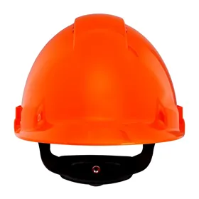 3M Peltor G3000NUV Veiligheidshelm Oranje - Draaiknop & Ventilatie