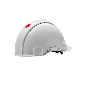 3M Peltor G3000NUV Veiligheidshelm Wit - Draaiknop & Uvicator Sensor