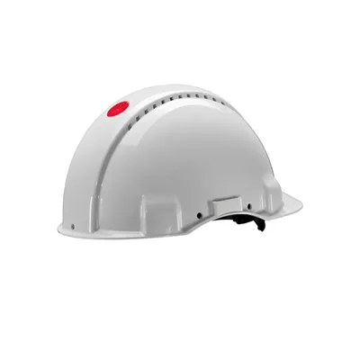 3M Peltor G3000NUV Veiligheidshelm Wit - Draaiknop & Uvicator Sensor