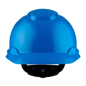 3M Peltor H700N-BB Veiligheidshelm Blauw - Draaiknop & 4-Punts Hoofdharnas