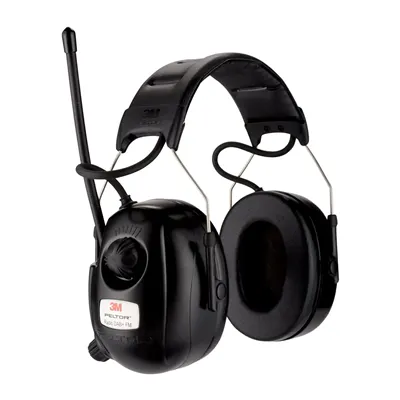 3M Peltor HRXD7A-01 Gehoorkap met DAB+ en FM Radio - Audio-ingang & Spraakgestuurd Menu
