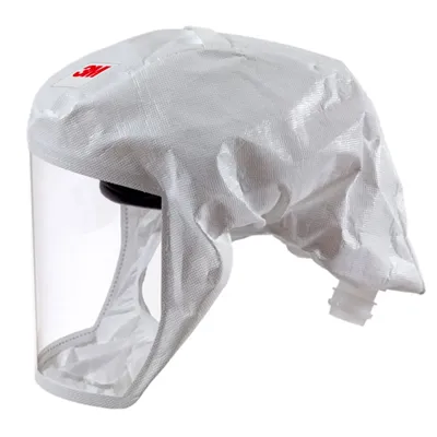 3M S-133S Wegwerphoofdkap met Vizier - Luchttoevoer - Maat S/M