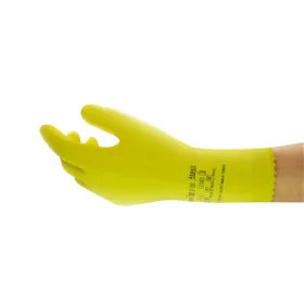 Ansell AlphaTec 87-118 Chemische Handschoenen - Soepel & Flockgevoerd, Maat 8.5-9