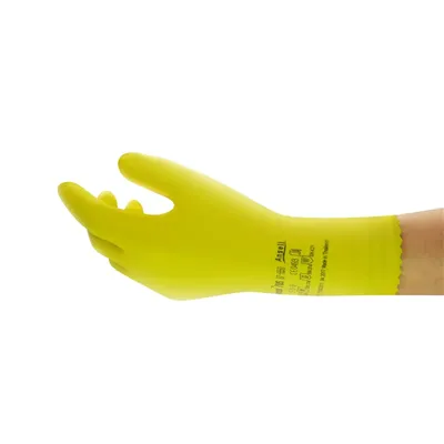 Ansell AlphaTec 87-118 Chemische Handschoenen - Soepel & Flockgevoerd, Maat 8.5-9