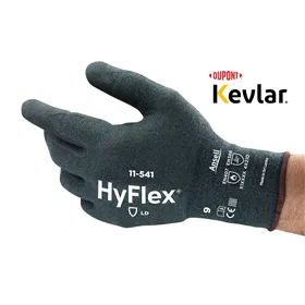Ansell HyFlex 11-541 Handschoenen - Snijvastheid D, Grip & Comfort - Maat 9