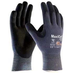 ATG MaxiCut Ultra 44-3745 Snijvaste Werkhandschoenen Blauw - Voedselveilig, Touchscreen Compatibel & Siliconenvrij - Maat 7