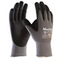 ATG MaxiFlex Ultimate Werkhandschoen 42-874 Grijs/Zwart – Handpalm Gecoat- Maat 9