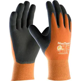 ATG MaxiTherm 30-201 Winterhandschoenen Oranje - Latex Gecoat & Koudebestendig, Maat 10