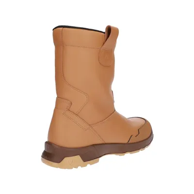 Bata SUMM BOOT S3 Winterlaars Bruin van Volnerfleer Leer - Veilig, Warm & Duurzaam - Maat 41