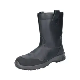 Bata SUMM BOOT Winterlaars S3 ESD Zwart van Volnerfleer Leer - Veilig & Warm - Maat 42