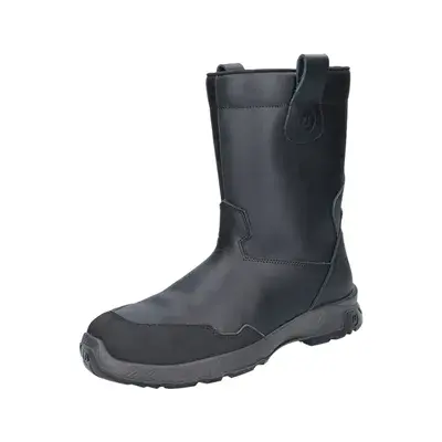 Bata SUMM BOOT Winterlaars S3 ESD Zwart van Volnerfleer Leer - Veilig & Warm - Maat 42