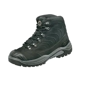 Bata Traxx 204 Hoge Veiligheidsschoen S3 Zwart - Nubuck Leer & Antiperforatie - Maat 44