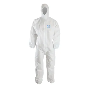 ChemDefend 100 Witte Wegwerpoverall Type 5/6 - Ademend & Antistatisch - Maat 3XL