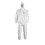 ChemDefend 110 Witte Wegwerpoverall Type 5/6 - Ademend & Antistatisch - Maat L