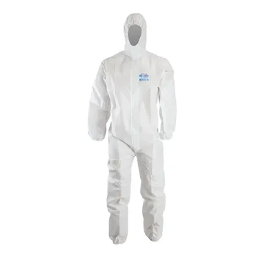 ChemDefend 110 Witte Wegwerpoverall Type 5/6 - Ademend & Antistatisch - Maat XXL