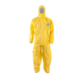 ChemDefend 310 Wegwerpoverall Type 3/4 - Chemisch & Antistatisch, Getapete Naden - Maat XL