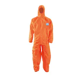 ChemDefend 410 Wegwerpoverall Type 3/4 - Dubbel Getapet & Bio-Chemisch Beschermend - Maat XL