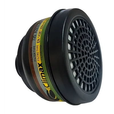 Climax Schroeffilter 725 ABEK2 - Multigasfilter met DIN-aansluiting (EN 148-1)