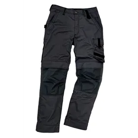 Excess Werkbroek Champ 592 Zwart/Zwart – Cordura Kniezakken & Verlengbare Pijpen, Maat 54