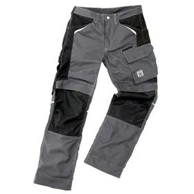 Excess Werkbroek Slash PRO 513 Antraciet/Zwart – Cordura Kniezakken & Verlengbare Pijpen, Maat 48